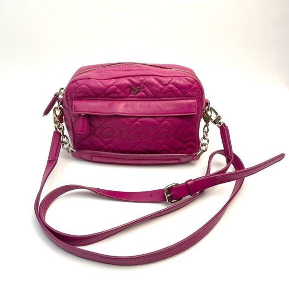 Diane Von‎ Furstenberg Milo Mini Quilted Bag Pink